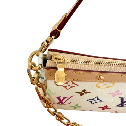 Louis Vuitton x Takashi Murakami Pochette Accessoires Other Monogram Canvas M13404 Multicolor Fullset / neuwertig Louis Vuitton