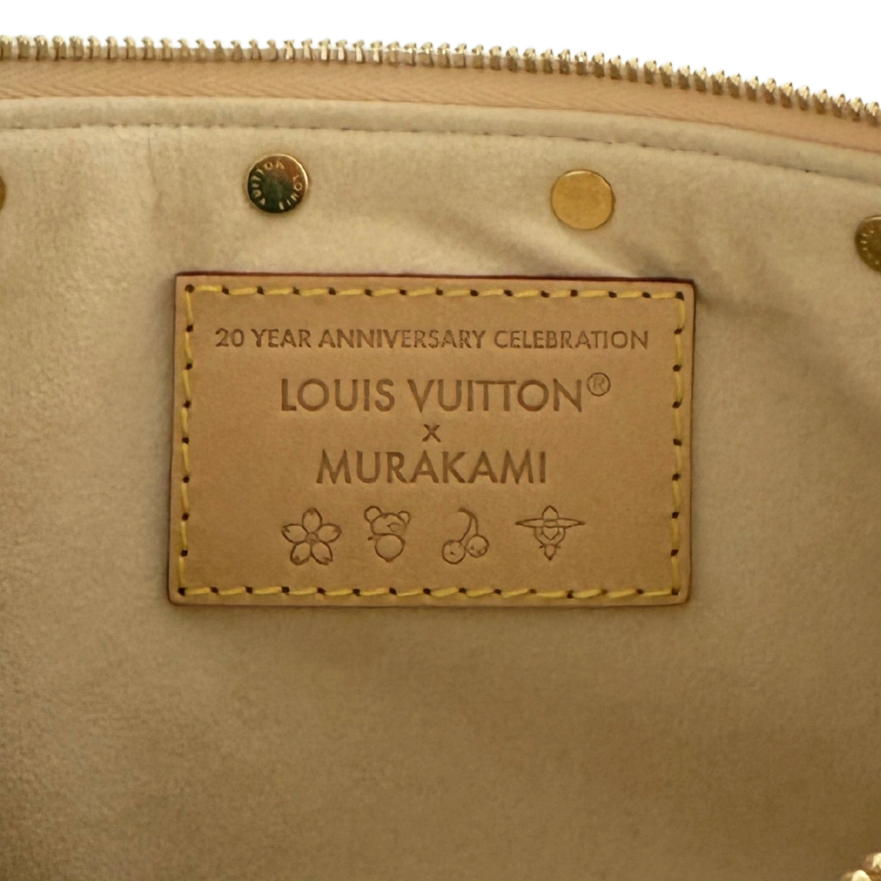 Louis Vuitton x Takashi Murakami Pochette Accessoires Other Monogram Canvas M13404 Multicolor Fullset / neuwertig Louis Vuitton