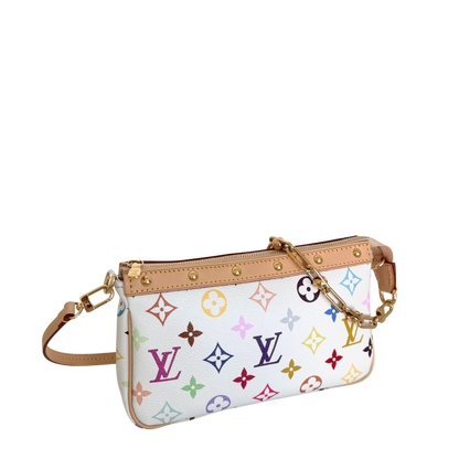 Louis Vuitton x Takashi Murakami Pochette Accessoires Other Monogram Canvas M13404 Multicolor Fullset / neuwertig Louis Vuitton