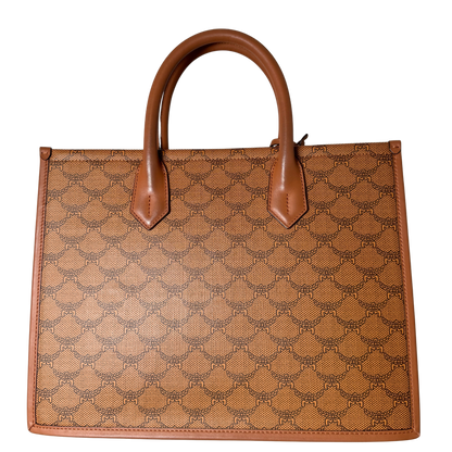 MCM Himmel Tote Bag in Lauretos-Canvas Cognac / neuwertig MCM