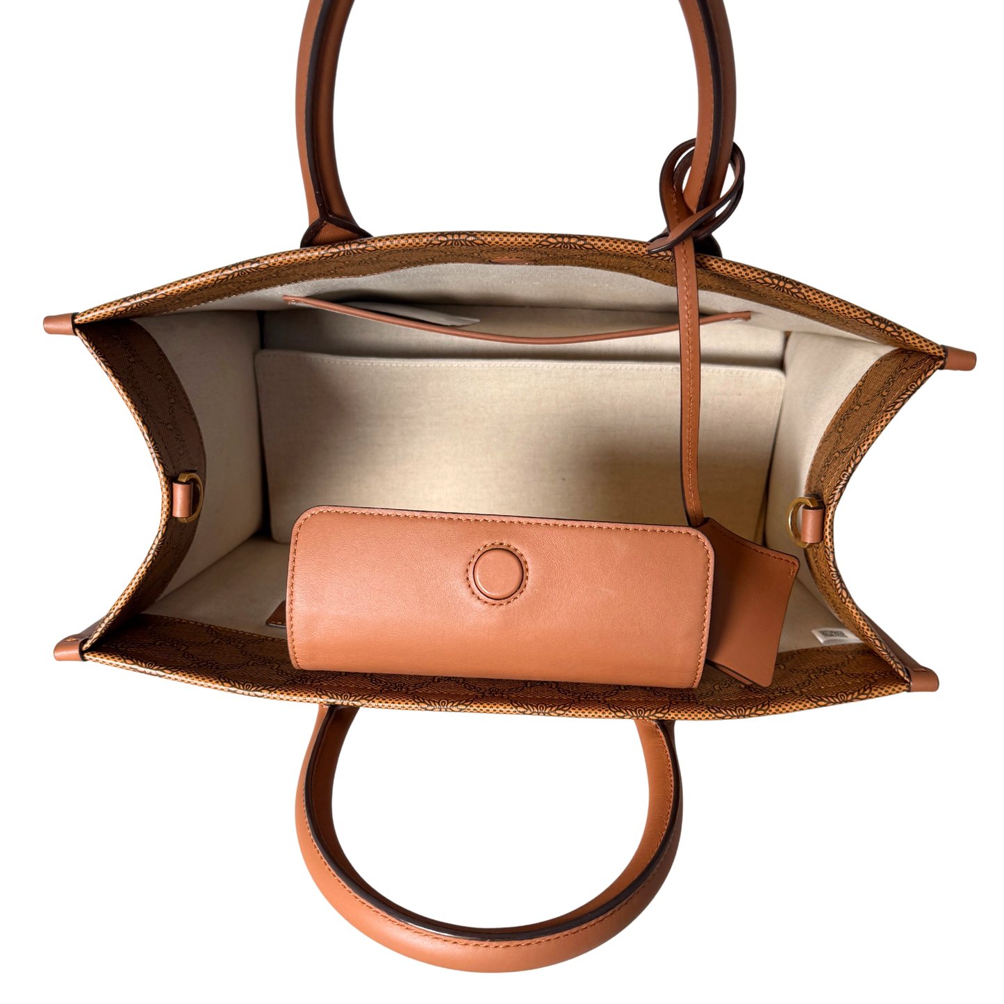 MCM Himmel Tote Bag in Lauretos-Canvas Cognac / neuwertig MCM