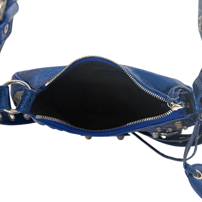 Balenciaga Le Cagole XS Metallic Blau / sehr gut Balenciaga