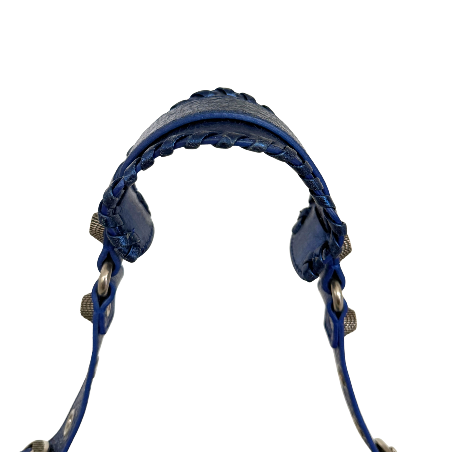 Balenciaga Le Cagole XS Metallic Blau / sehr gut Balenciaga