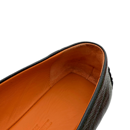 Hermès Liberty Ballerinas Größe 39 1/2 Schwarz / sehr gut Hermès