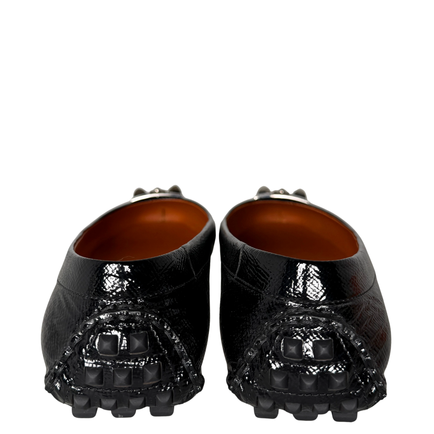 Hermès Liberty Ballerinas Größe 39 1/2 Schwarz / sehr gut Hermès