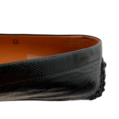 Hermès Liberty Ballerinas Größe 39 1/2 Schwarz / sehr gut Hermès