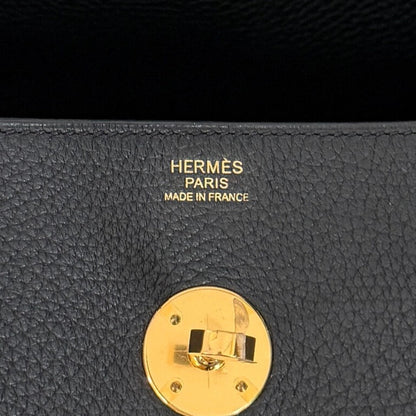 Hermès Lindy 34 Taurillon Clémence Noir / neuwertig Hermès