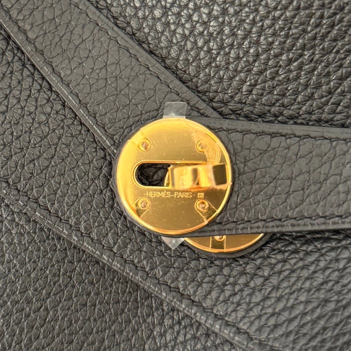 Hermès Lindy 34 Taurillon Clémence Noir / neuwertig Hermès