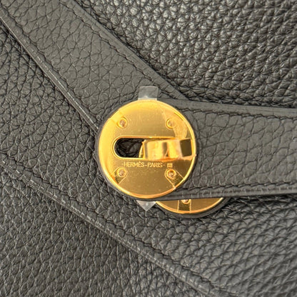 Hermès Lindy 34 Taurillon Clémence Noir / neuwertig Hermès