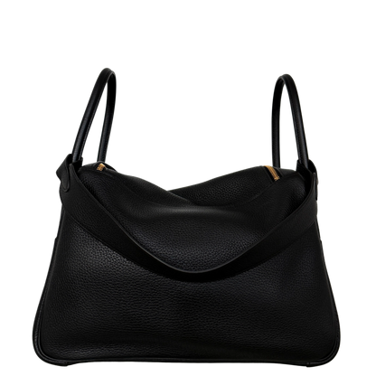 Hermès Lindy 34 Taurillon Clémence Noir / neuwertig Hermès