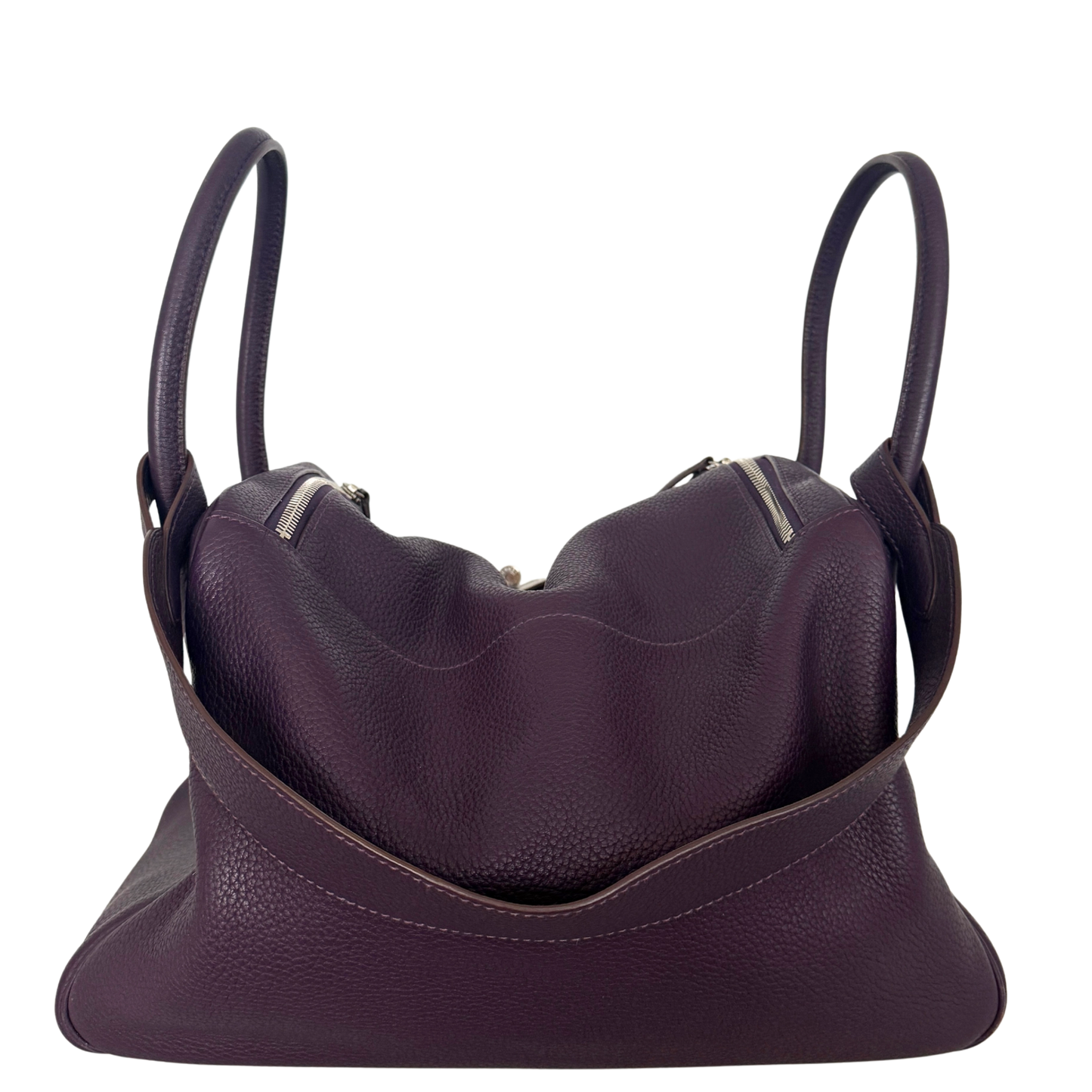 Hermès Lindy 34 Taurillon Clémence Ultraviolet / gut Hermès