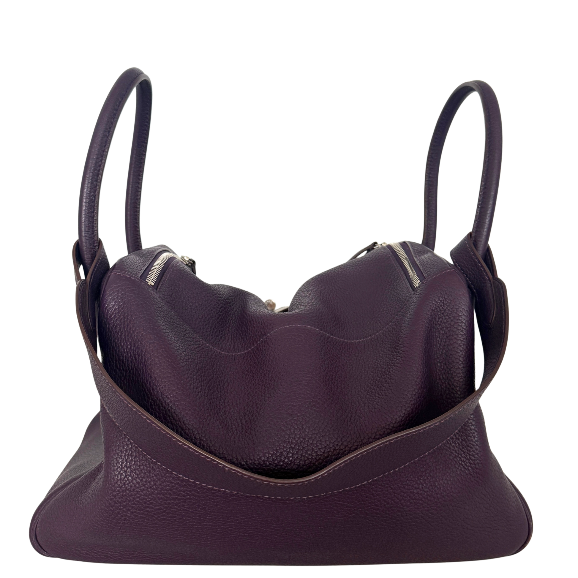 Hermès Lindy 34 Taurillon Clémence Ultraviolet / gut Hermès