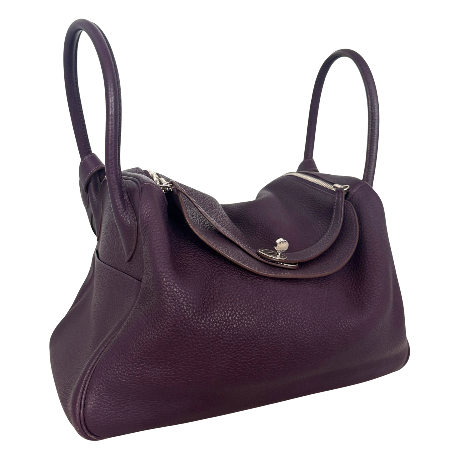 Hermès Lindy 34 Taurillon Clémence Ultraviolet / gut Hermès