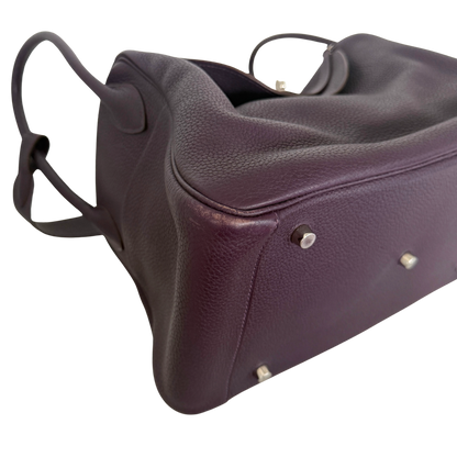 Hermès Lindy 34 Taurillon Clémence Ultraviolet / gut Hermès