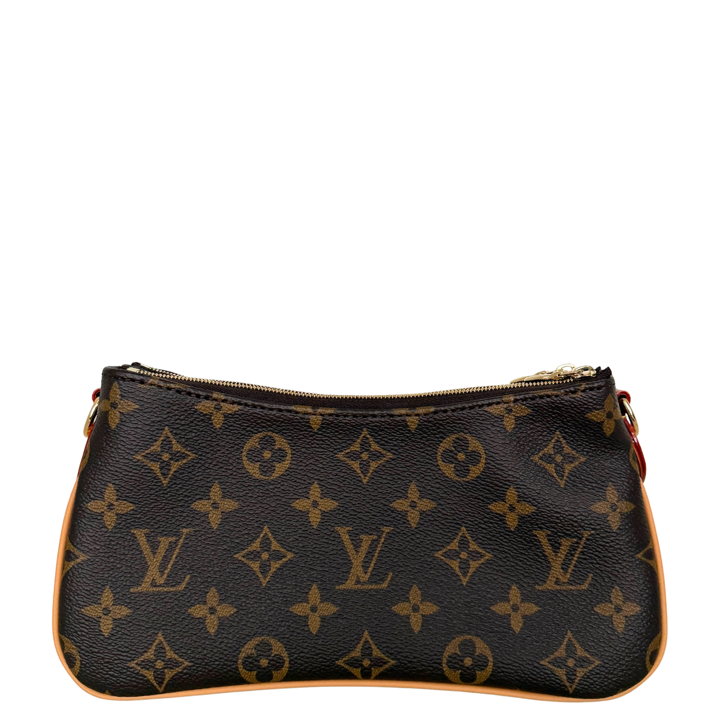 Louis Vuitton Liv Pochette Monogram Canvas Braun / neuwertig Louis Vuitton