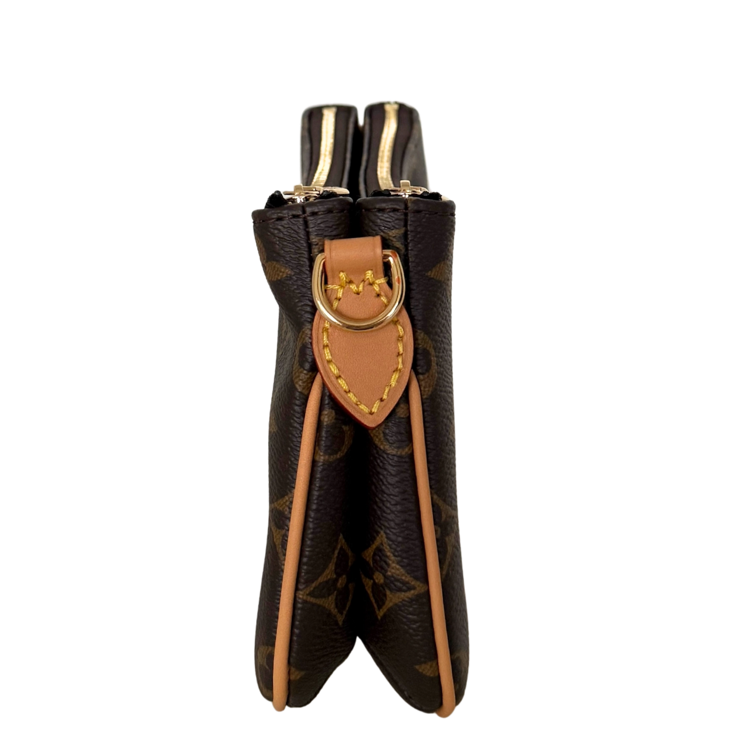 Louis Vuitton Liv Pochette Monogram Canvas Braun / neuwertig Louis Vuitton