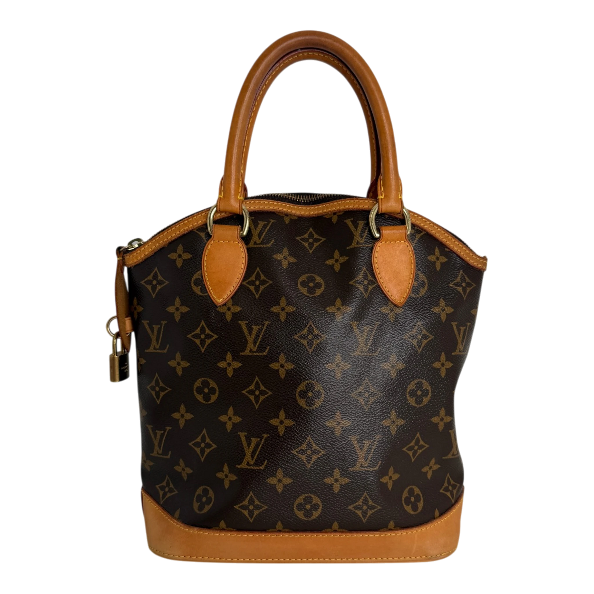 Louis Vuitton Lockit Vertical Monogram Canvas Louis Vuitton