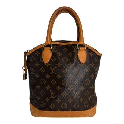 Louis Vuitton Lockit Vertical Monogram Canvas Louis Vuitton