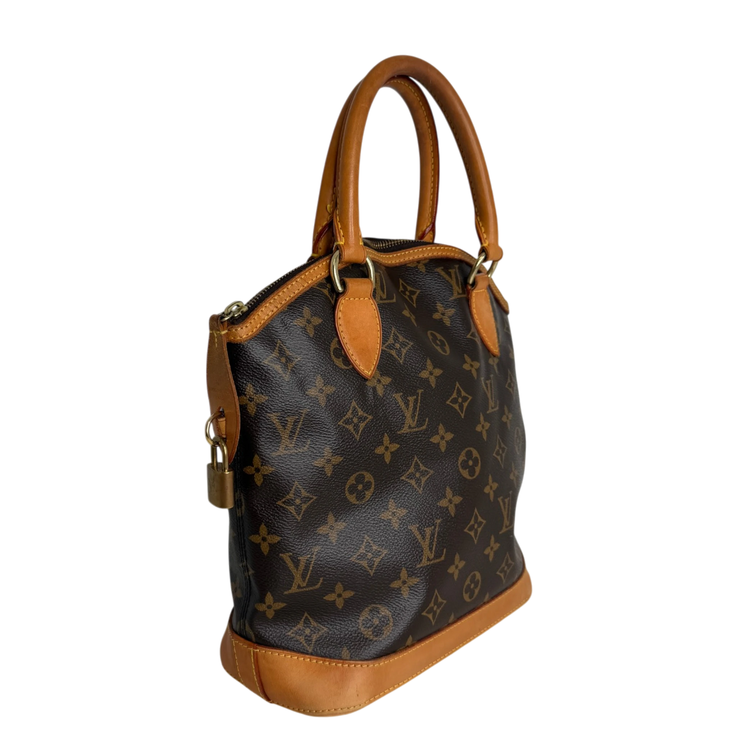 Louis Vuitton Lockit Vertical Monogram Canvas Louis Vuitton