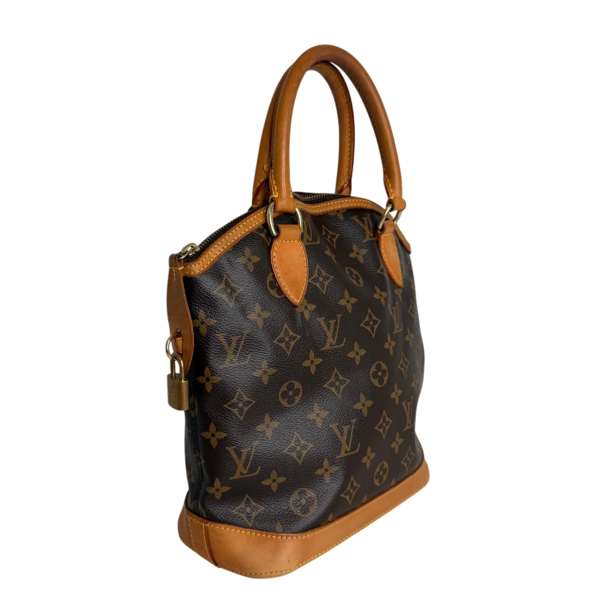 Louis Vuitton Lockit Vertical Monogram Canvas Louis Vuitton