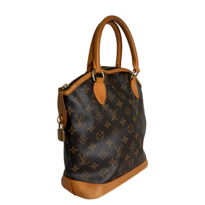 Louis Vuitton Lockit Vertical Monogram Canvas Louis Vuitton