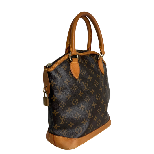 Louis Vuitton Lockit Vertical Monogram Canvas Louis Vuitton