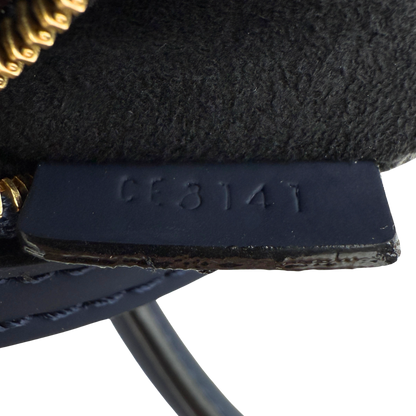 Louis Vuitton Monogram Addiction Lockit MM Dunkelblau / neuwertig Louis Vuitton