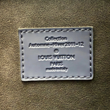 Louis Vuitton Monogram Addiction Lockit MM Dunkelblau / neuwertig Louis Vuitton