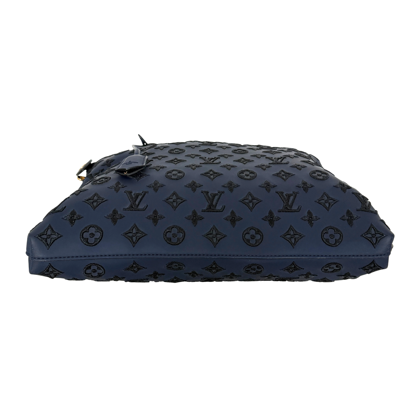 Louis Vuitton Monogram Addiction Lockit MM Dunkelblau / neuwertig Louis Vuitton