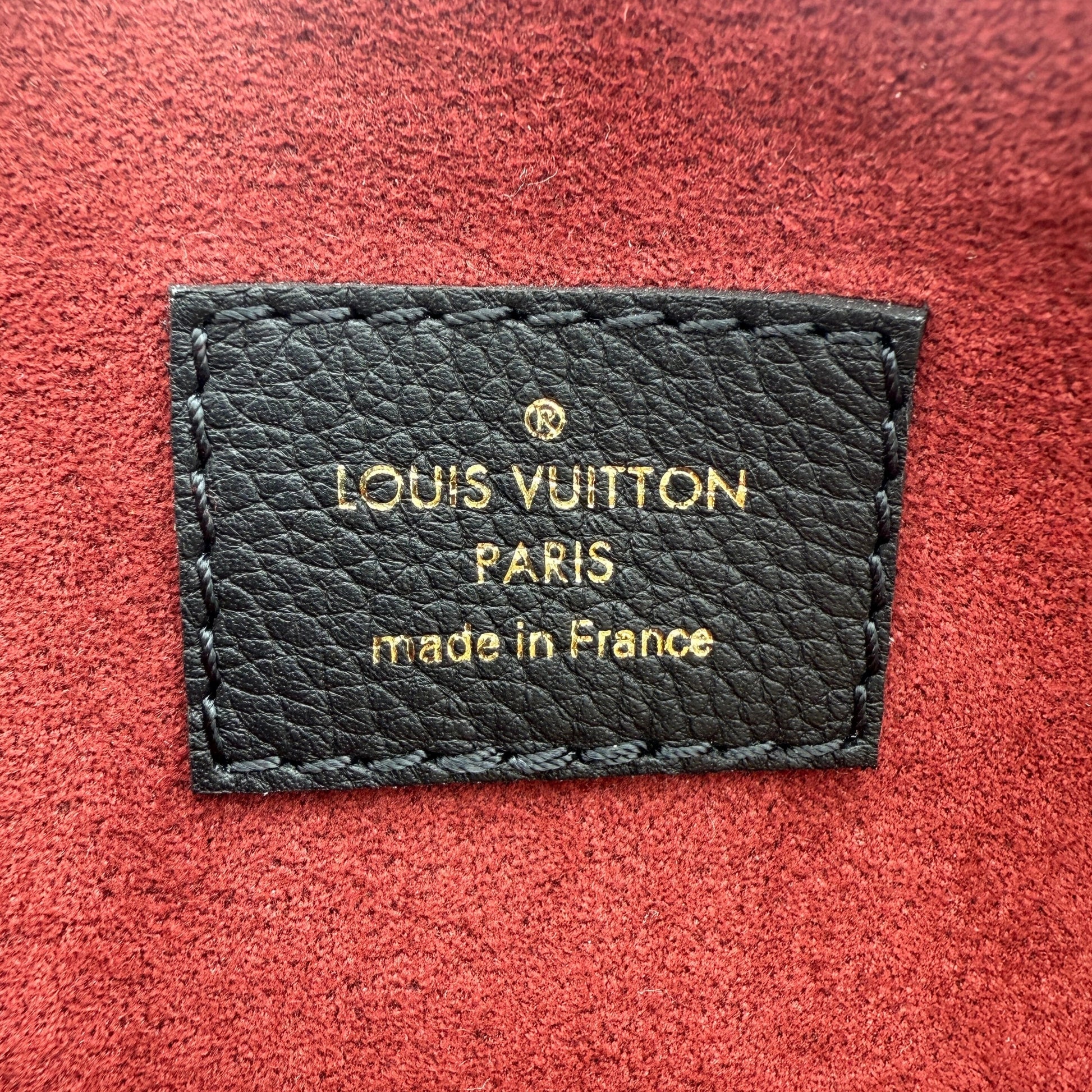 Louis Vuitton Lockme Shopper M57345 Schwarz / neuwertig Louis Vuitton