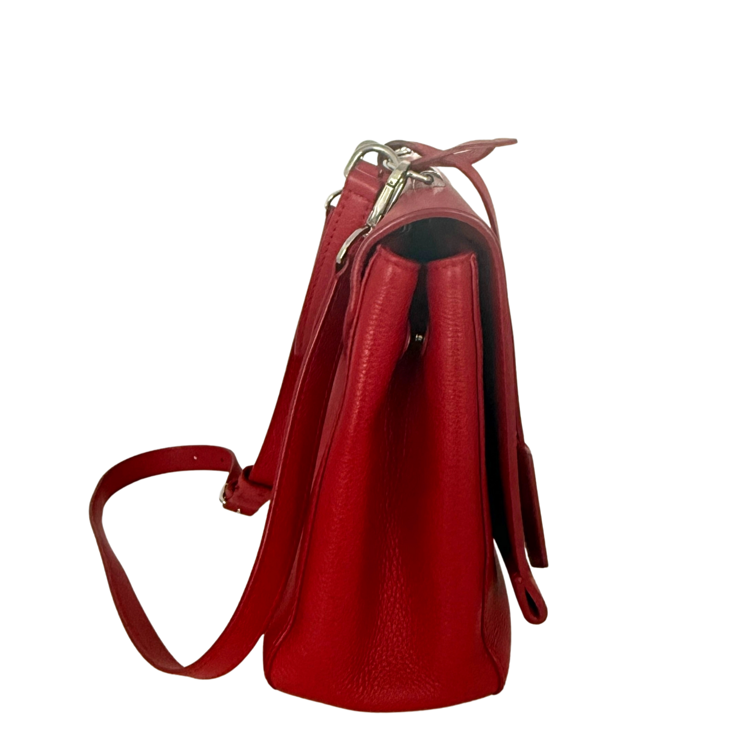 Louis Vuitton Lockme II Top Handle M42859 Rot / sehr gut Louis Vuitton