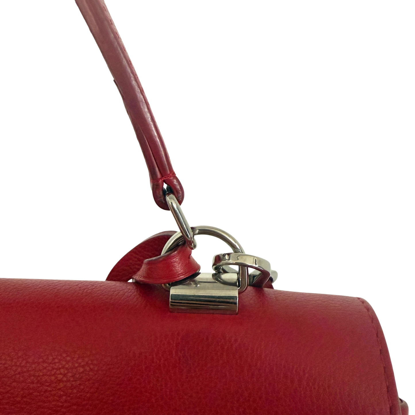 Louis Vuitton Lockme II Top Handle M42859 Rot / sehr gut Louis Vuitton