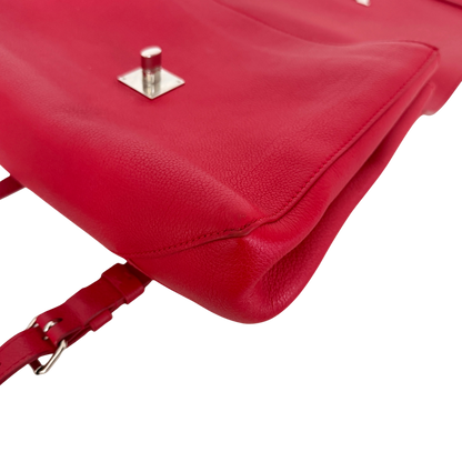 Louis Vuitton Lockme II Top Handle M42859 Rot / sehr gut Louis Vuitton