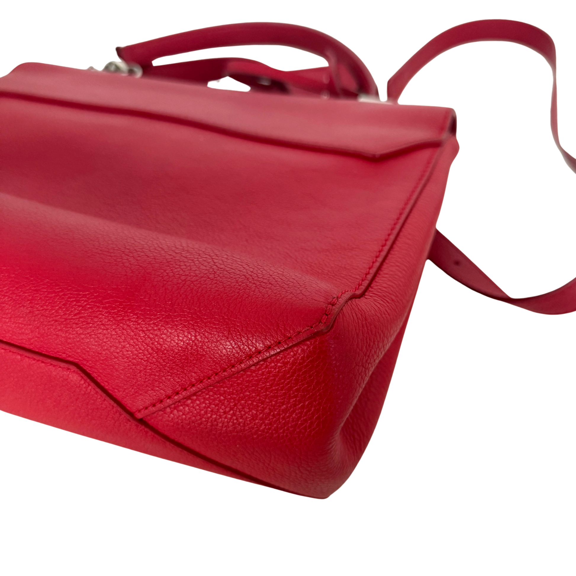 Louis Vuitton Lockme II Top Handle M42859 Rot / sehr gut Louis Vuitton