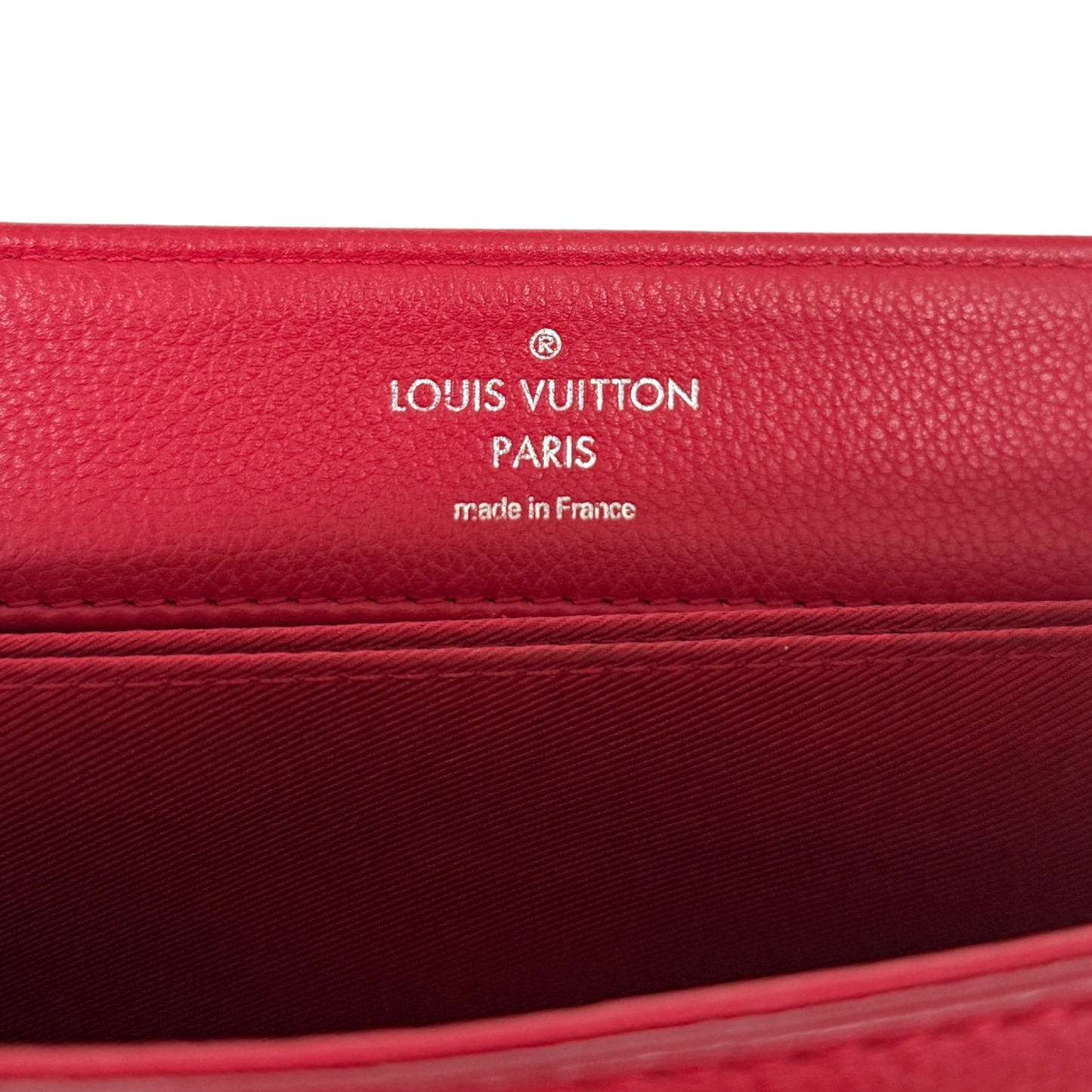 Louis Vuitton Lockme II Top Handle M42859 Rot / sehr gut Louis Vuitton