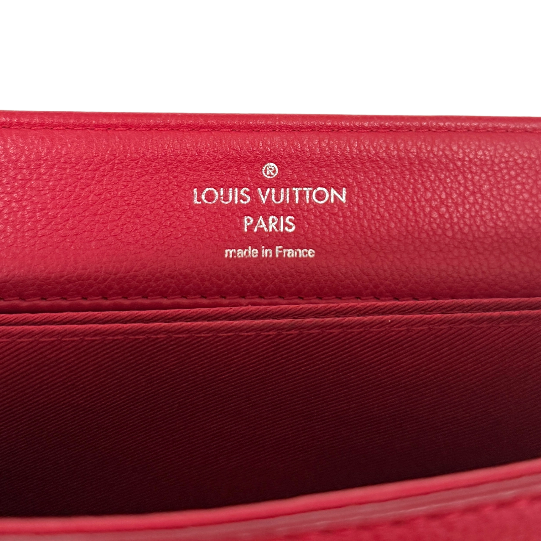 Louis Vuitton Lockme II Top Handle M42859 Rot / sehr gut Louis Vuitton