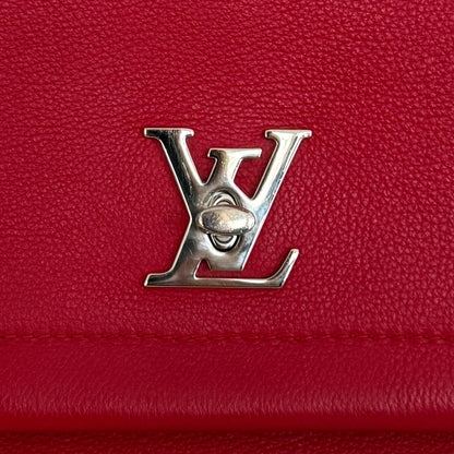 Louis Vuitton Lockme II Top Handle M42859 Rot / sehr gut Louis Vuitton