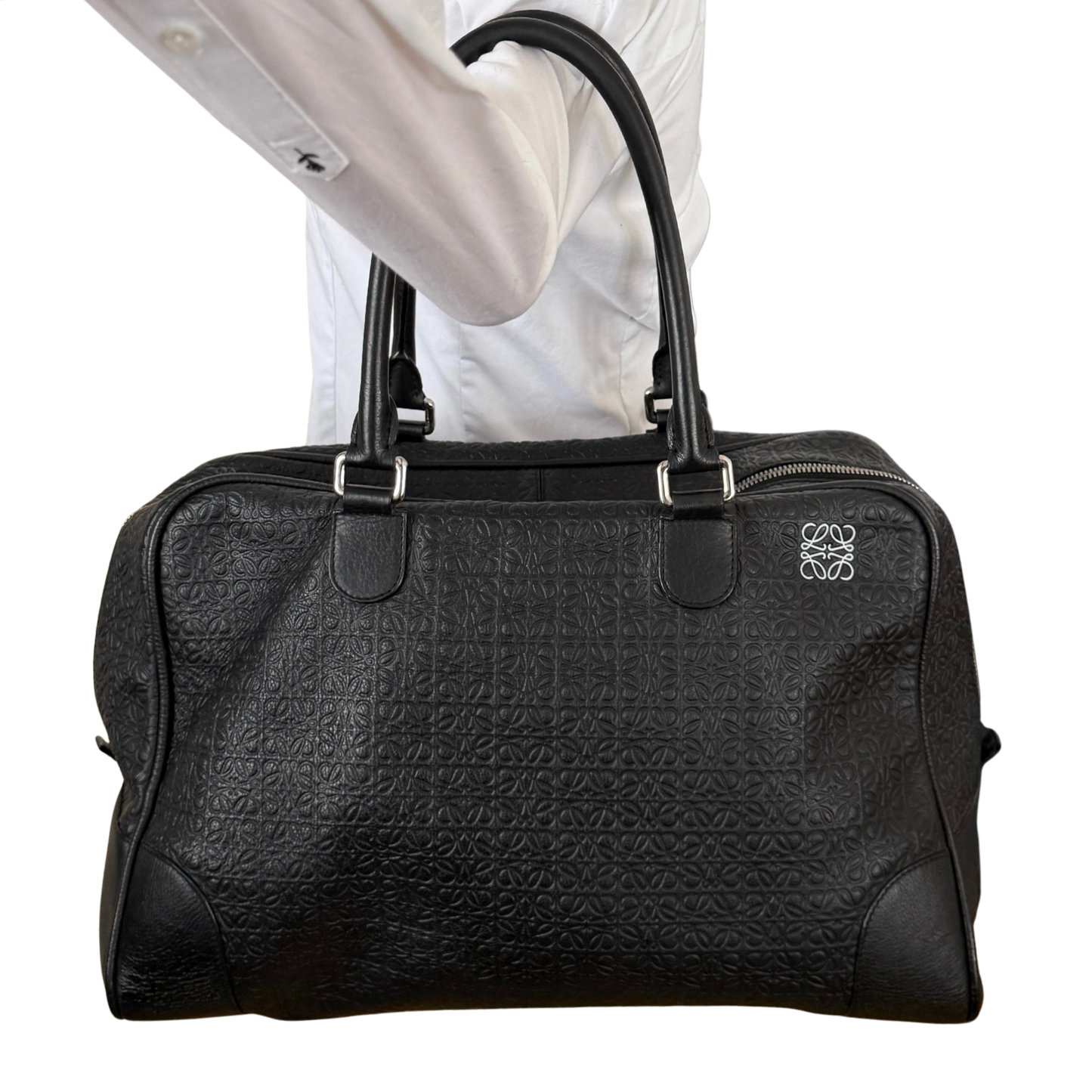 Loewe Amazona 75 Handtasche Schwarz / sehr gut