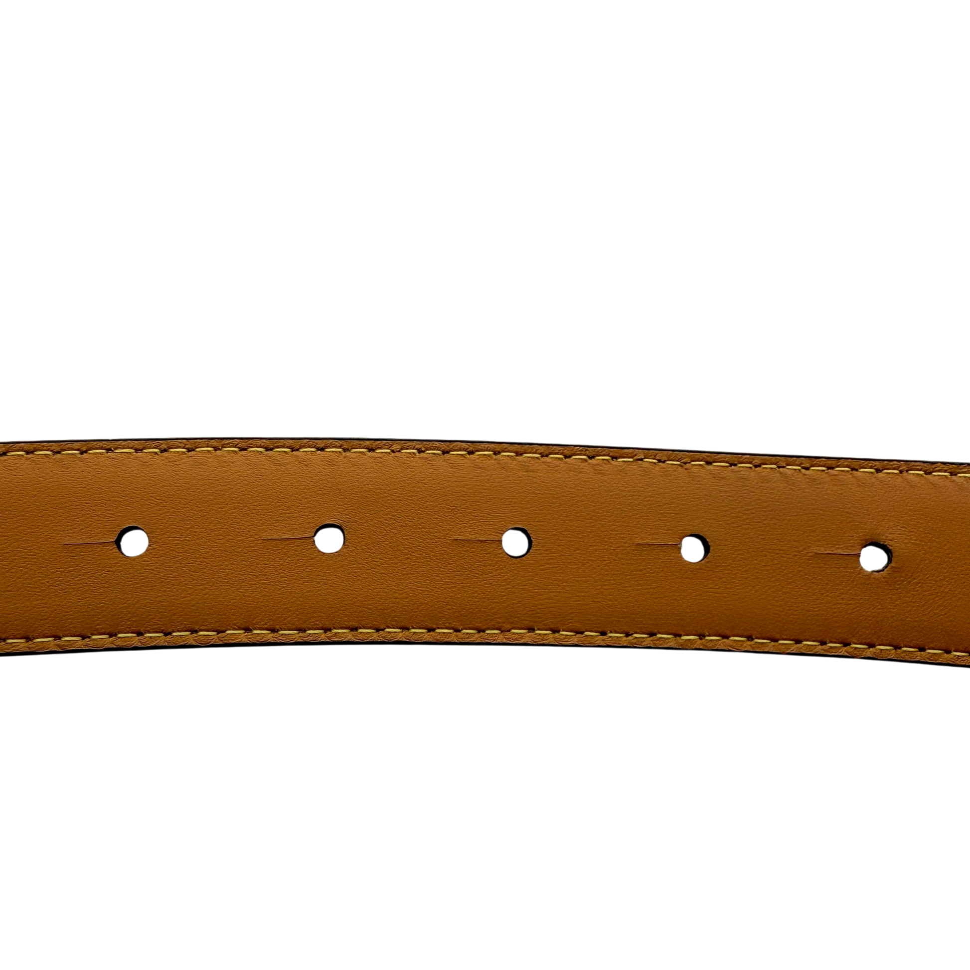 Loewe Anagram Gürtel Braun / sehr gut Loewe