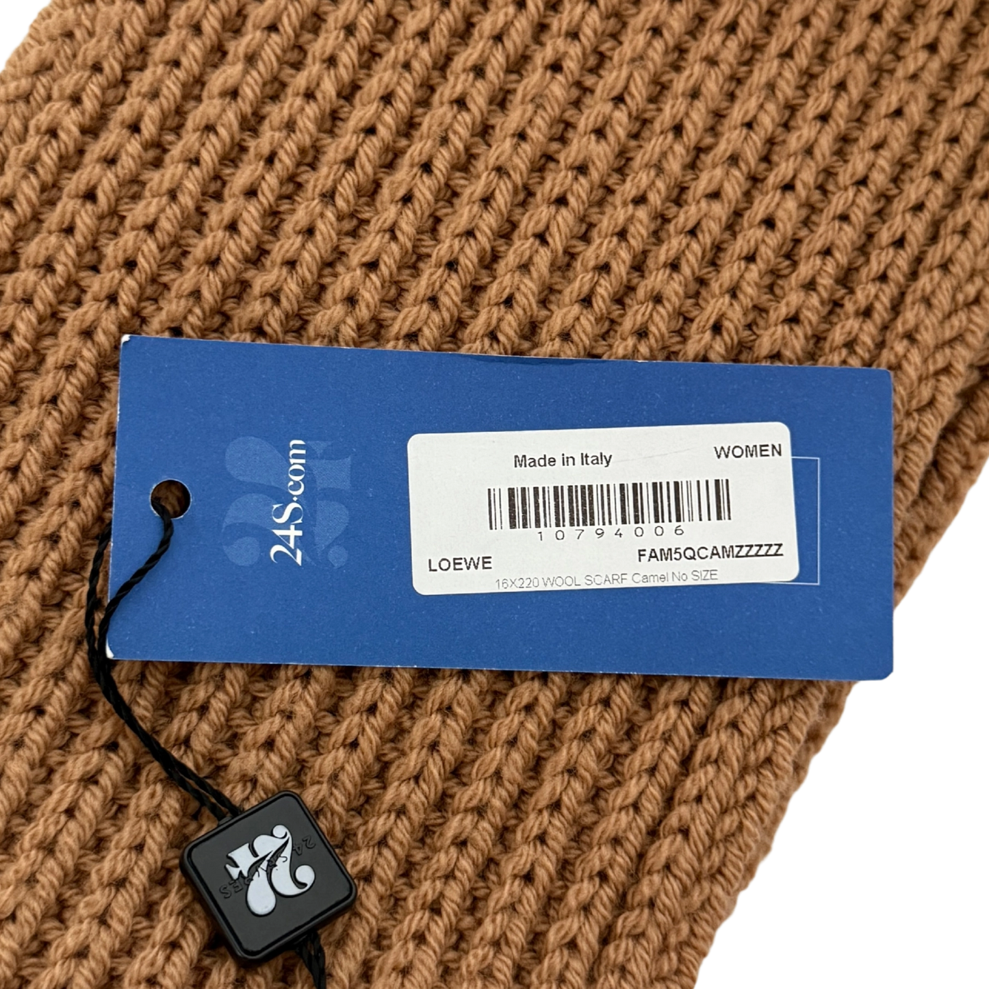 Loewe Wollschal Camel braun  / neuwertig Loewe