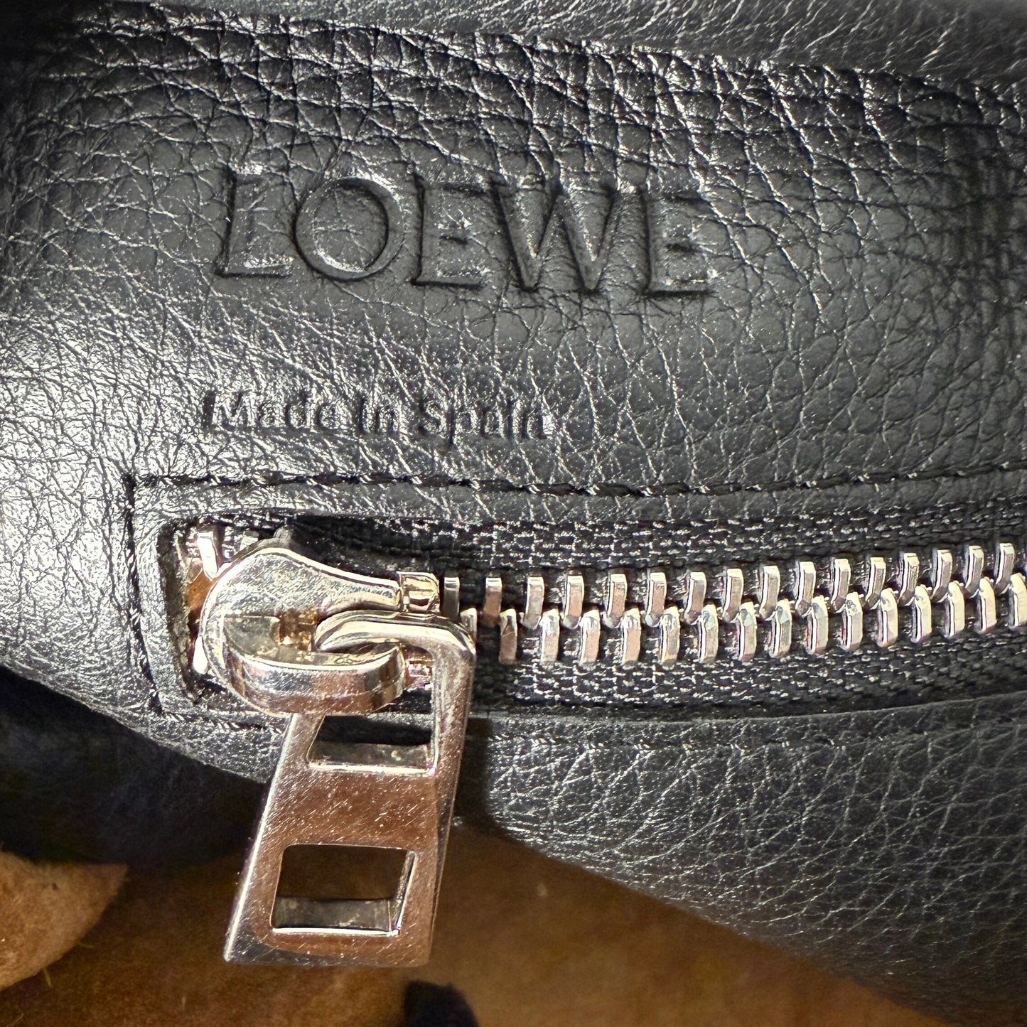 Loewe Amazona 75 Handtasche Schwarz / sehr gut
