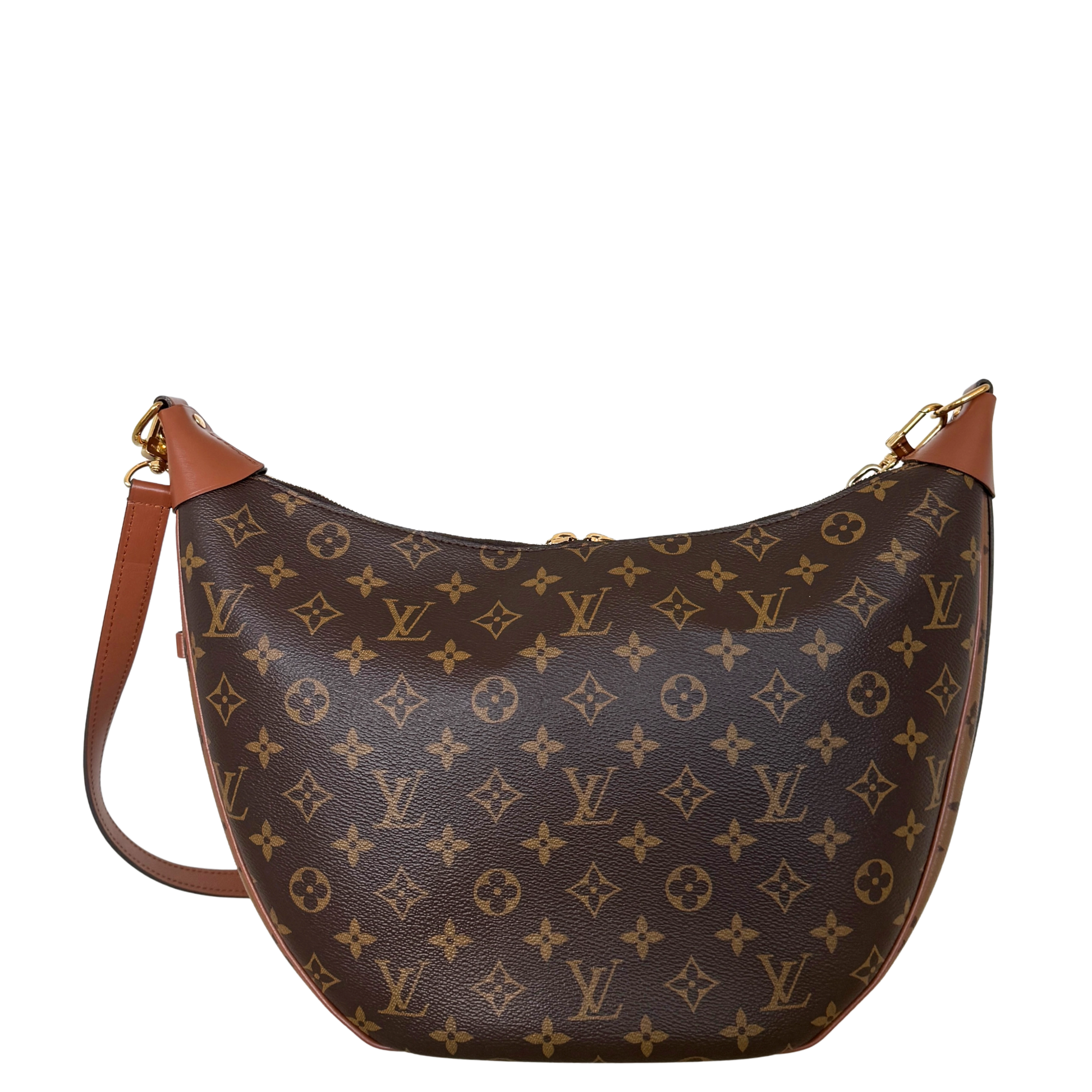 Louis Vuitton Loop Hobo Monogram Canvas Braun / sehr gut Louis Vuitton