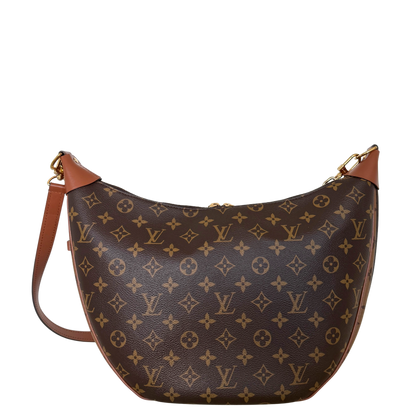 Louis Vuitton Loop Hobo Monogram Canvas Braun / sehr gut Louis Vuitton