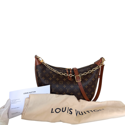 Louis Vuitton Loop Hobo Monogram Canvas Braun / sehr gut Louis Vuitton