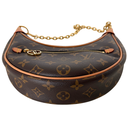 Louis Vuitton Loop PM Monogram Canvas M81098 Braun / sehr gut Louis Vuitton