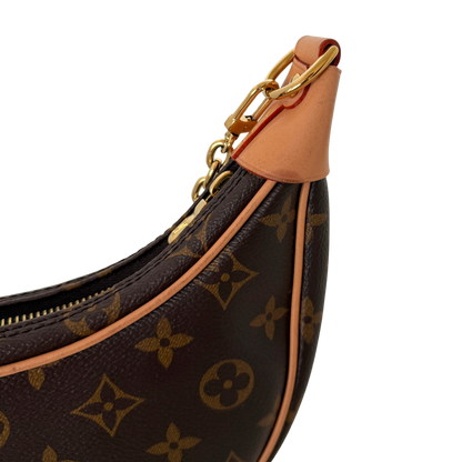 Louis Vuitton Loop PM Monogram Canvas M81098 Braun / sehr gut Louis Vuitton