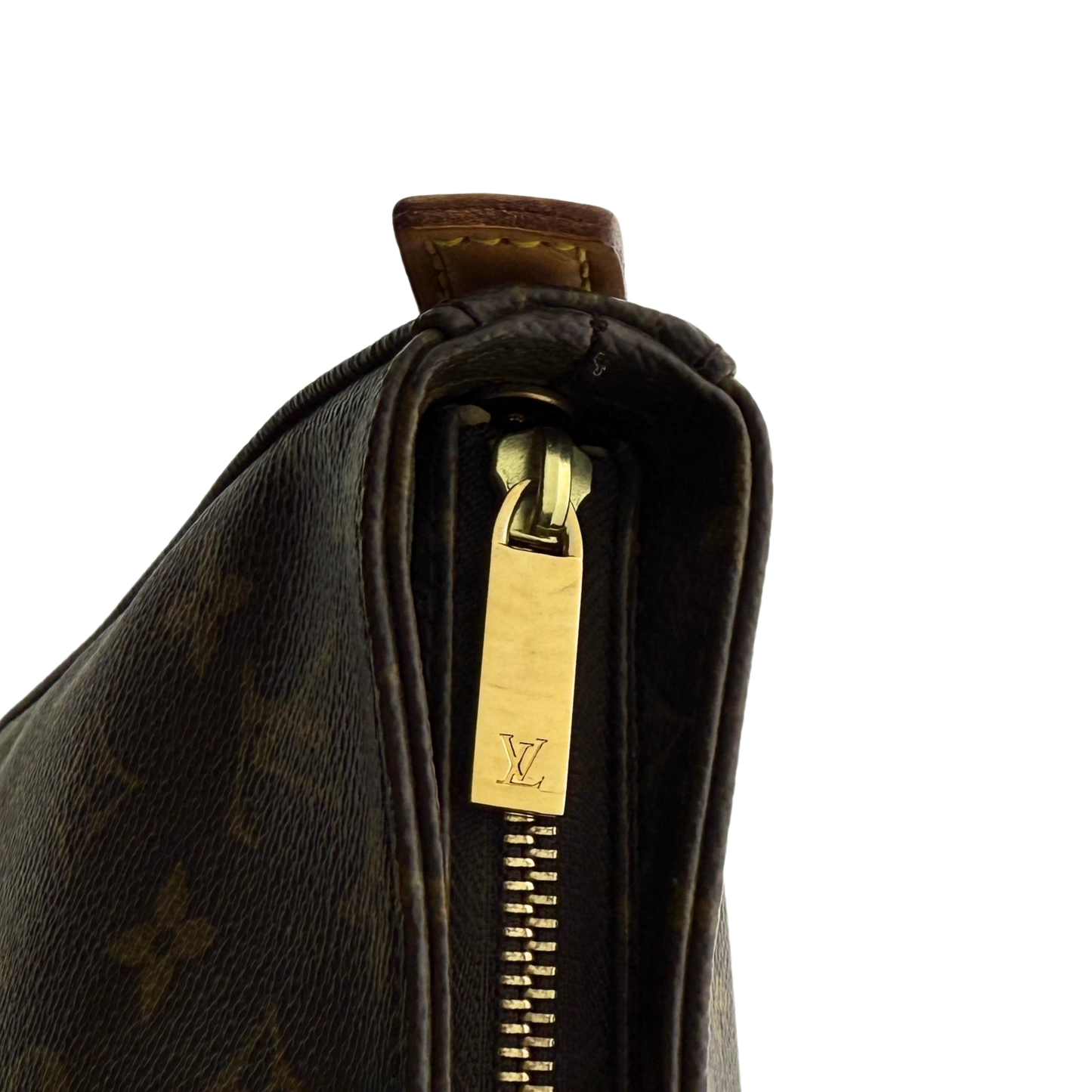 Louis Vuitton Looping MM Schultertasche Monogram Canvas Braun / sehr gut Louis Vuitton