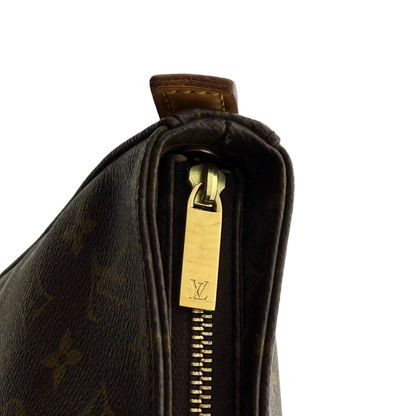 Louis Vuitton Looping MM Schultertasche Monogram Canvas Braun / sehr gut Louis Vuitton