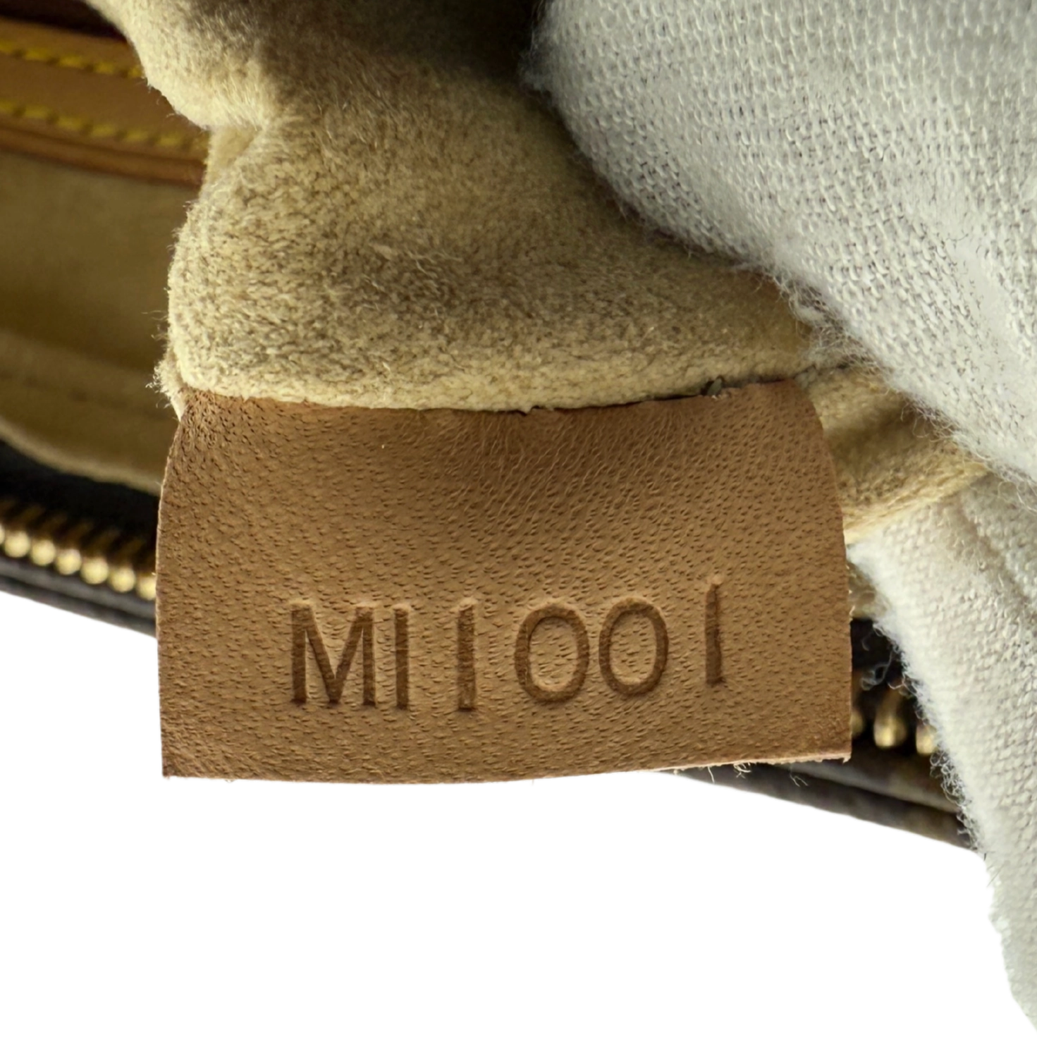 Louis Vuitton Looping MM Schultertasche Monogram Canvas Braun / sehr gut Louis Vuitton