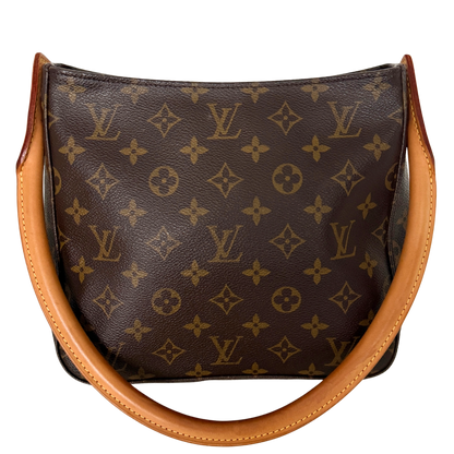 Louis Vuitton Looping MM Schultertasche Monogram Canvas Braun / sehr gut Louis Vuitton